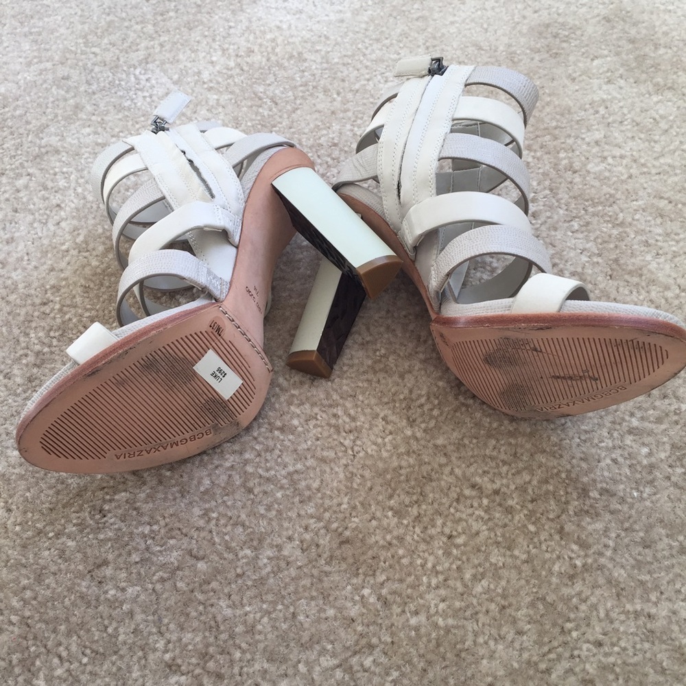 BCBGMAXAZRIA Luke sandals heels 7 - Picture 4 of 6